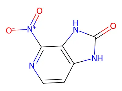 4-nitro-1H-imidazo[4,5-c]pyridin-2(3H)-one structure