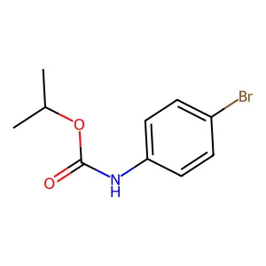 Propan-2-yl (4-bromophenyl)carbamate structure