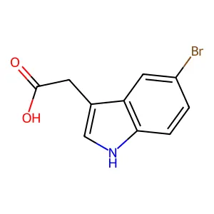 5-溴-3-吲哚乙酸 structure