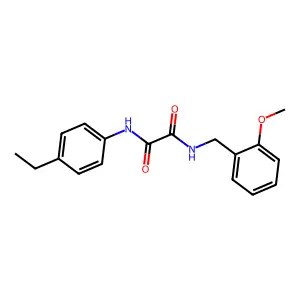 N1-(4-ethylphenyl)-N2-(2-methoxybenzyl)oxalamide structure