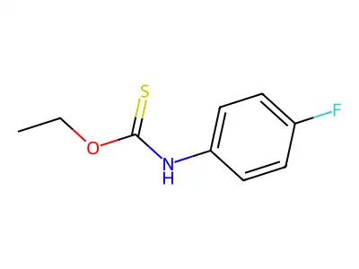 O-Ethyl (4-fluorophenyl)carbamothioate structure