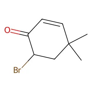 6-Bromo-4,4-dimethylcyclohexenone structure
