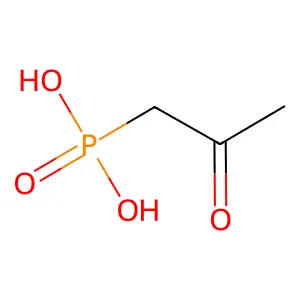 (2-Oxopropyl)phosphonic Acid structure