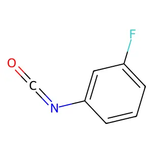 3-Fluorophenyl isocyanate structure