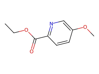 Ethyl 5-methoxypicolinate structure