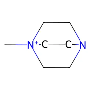 1-methyl-4-Aza-1-azoniabicyclo[2.2.2Joctane structure