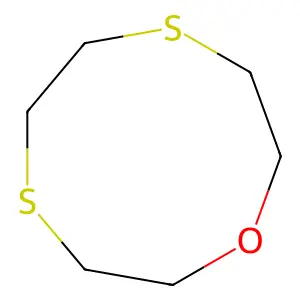 1,4,7-Oxadithionane structure