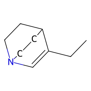 3-Ethyl-1-azabicyclo[2.2.2]oct-2-ene structure