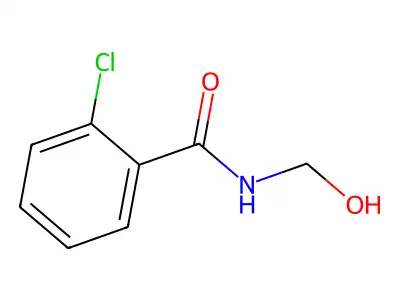 2-chloro-N-(hydroxymethyl)benzamide structure