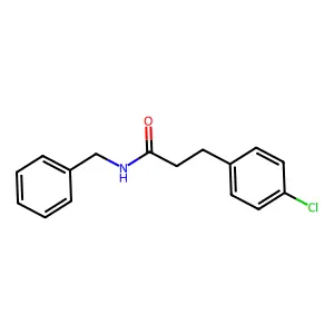 N-苄基-3-(4-氯苯基)丙亚胺酸 structure