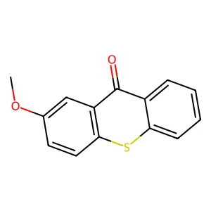 2-Methoxythioxanthone structure