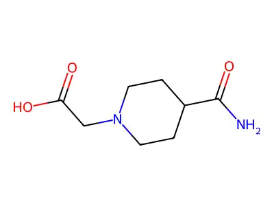 (4-Carbamoyl-piperidin-1-yl)-acetic acid structure