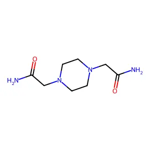2-[4-(Carbamoylmethyl)piperazin-1-yl]acetamide structure
