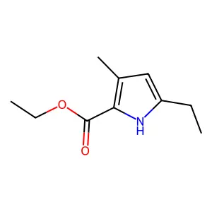 ethyl 5-ethyl-3-methyl-1H-pyrrole-2-carboxylate structure