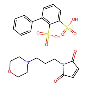 Thiazolidine, 3-(3,4,5-trimethoxythiobenzoyl)- structure