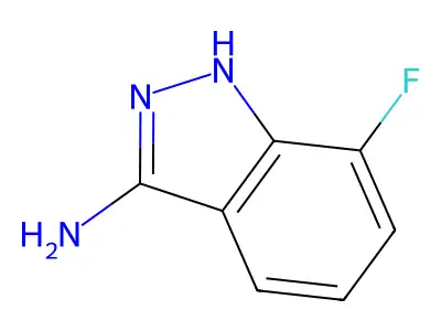 7-fluoro-1H-indazol-3-amine structure