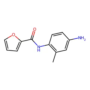 N-(4-amino-2-methylphenyl)furan-2-carboxamide structure