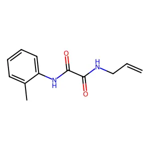 N-(2-methylphenyl)-N'-(prop-2-en-1-yl)ethanediamide structure