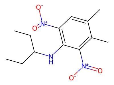 二甲戊灵 structure