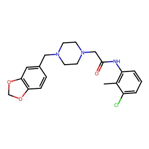 C21H24ClN3O3 structure