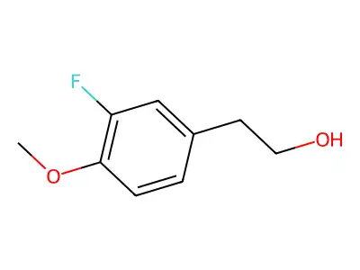 3-Fluoro-4-methoxyphenethyl alcohol structure