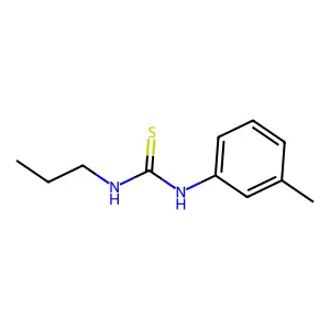 1-(3-Methylphenyl)-3-propylthiourea structure