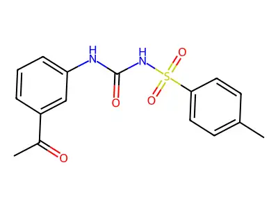 1-(3-Acetylphenyl)-3-((4-methylphenyl)sulfonyl)urea structure