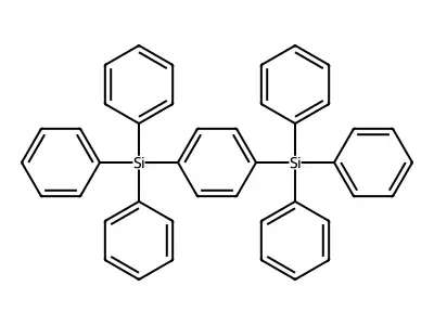 1,4-Bis(triphenylsilyl)benzene structure