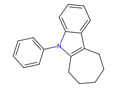 5-Phenyl-5H,6H,7H,8H,9H,10H-cyclohepta[B]indole structure
