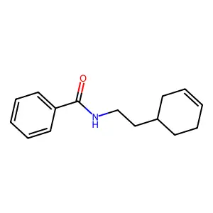1,3,5-Benzenetricarbonitrile, 2-(m-chloroanilino)-4,6-dichloro- structure