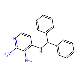 Diethyl 2-[(2-amino-1,3-thiazole-4-carbonyl)amino]pentanedioate structure