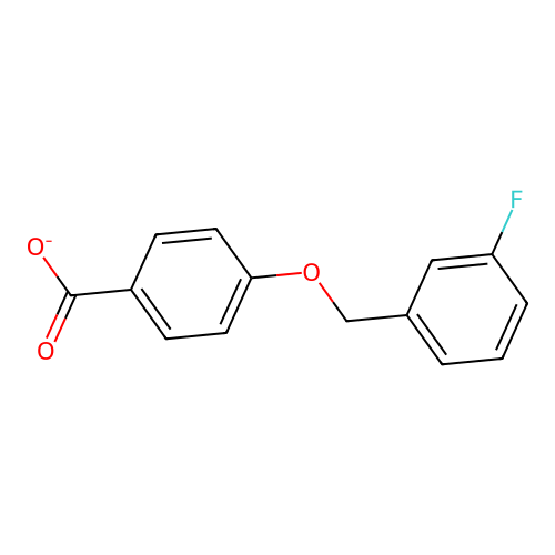 4-[(3-Fluorophenyl)methoxy]benzoate structure
