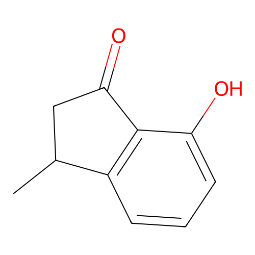 1H-Inden-1-one, 2,3-dihydro-7-hydroxy-3-methyl- structure