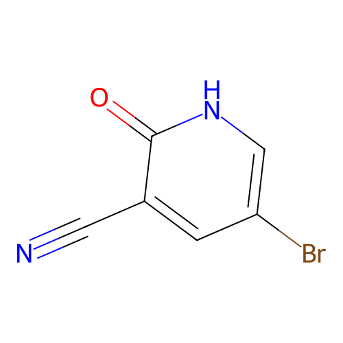 5-Bromo-2-hydroxypyridine-3-carbonitrile structure