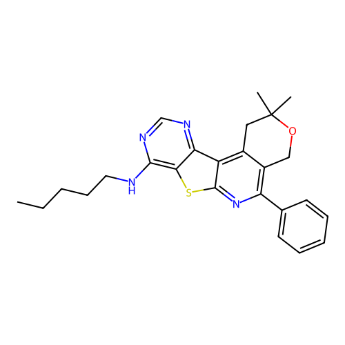 C25H28N4OS structure