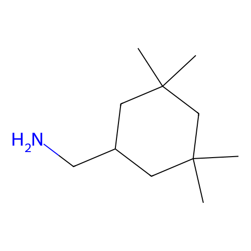 (3,3,5,5-Tetramethylcyclohexyl)methanamine structure