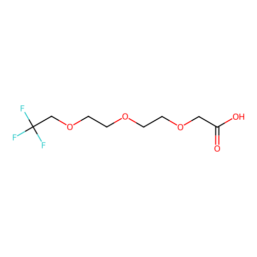 2-[2-[2-(2,2,2-trifluoroethoxy)ethoxy]ethoxy]acetic Acid structure