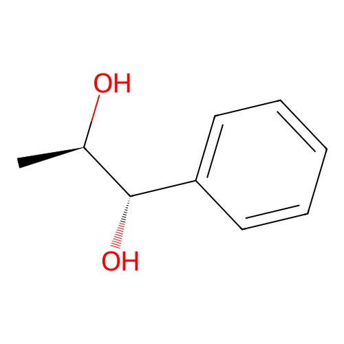 (S,r)-1-phenyl-1,2-propanediol structure