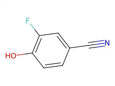 2-Fluoro-4-hydroxybenzonitrile structure