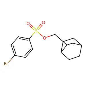 3-Bicyclo[2.2.2]octanylmethyl 4-bromobenzenesulfonate structure