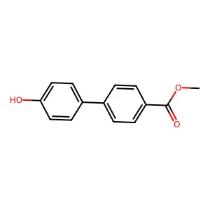 Methyl 4'-hydroxy(1,1'-biphenyl)-4-carboxylate structure