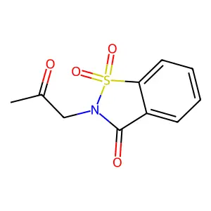 N-(5-氯-2-苯并噁唑基)乙酰胺 structure