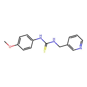 1-(4-Methoxyphenyl)-3-(pyridin-3-ylmethyl)thiourea structure