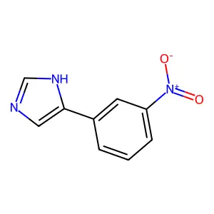 4-(3-Nitrophenyl)imidazole structure