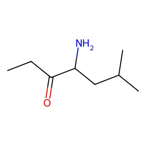 4-Amino-6-methylheptan-3-one structure