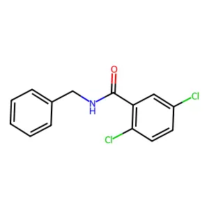N-benzyl-2,5-dichlorobenzamide structure