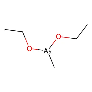 Diethoxy(methyl)arsane structure