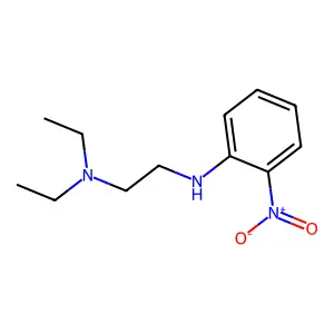 Aniline, N-(2-(diethylamino)ethyl)-2-nitro- structure