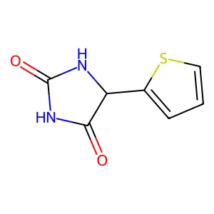 5-(2-Thienyl)hydantoin structure