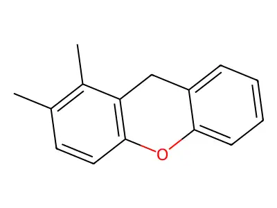 Dimethyl-9H-xanthene structure